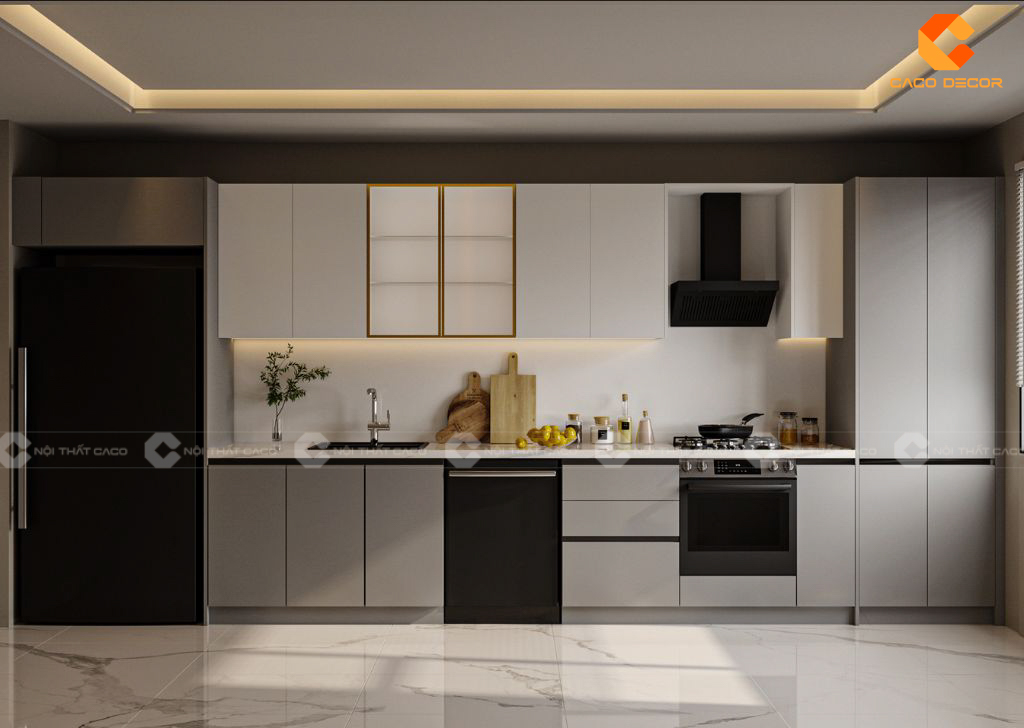 Tủ Bếp Gỗ Công Nghiệp Có Tốt Không? Kinh Nghiệm Làm Tủ Bếp 18