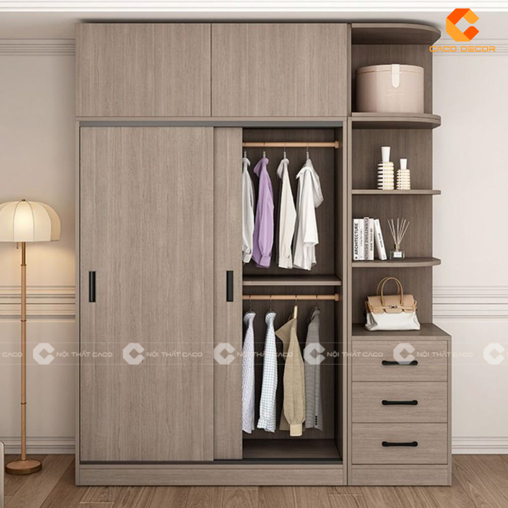 Lý Do Tủ Quần Áo 2 Buồng Gỗ Công Nghiệp Phổ Biến Hiện Nay 19