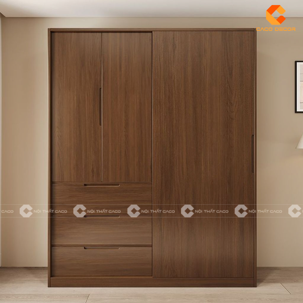 Lý Do Tủ Quần Áo 2 Buồng Gỗ Công Nghiệp Phổ Biến Hiện Nay 11