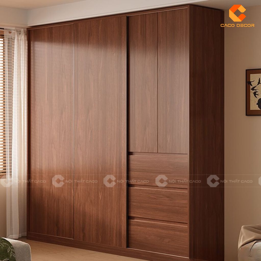 Mẫu Tủ Quần Áo 3 Buồng Hiện Đại, Cực Bền Đẹp 8