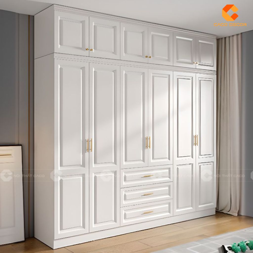 Mẫu Tủ Quần Áo 3 Buồng Hiện Đại, Cực Bền Đẹp 12