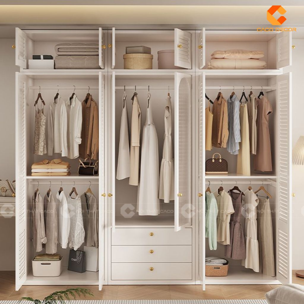 Mẫu Tủ Quần Áo 3 Buồng Hiện Đại, Cực Bền Đẹp 13