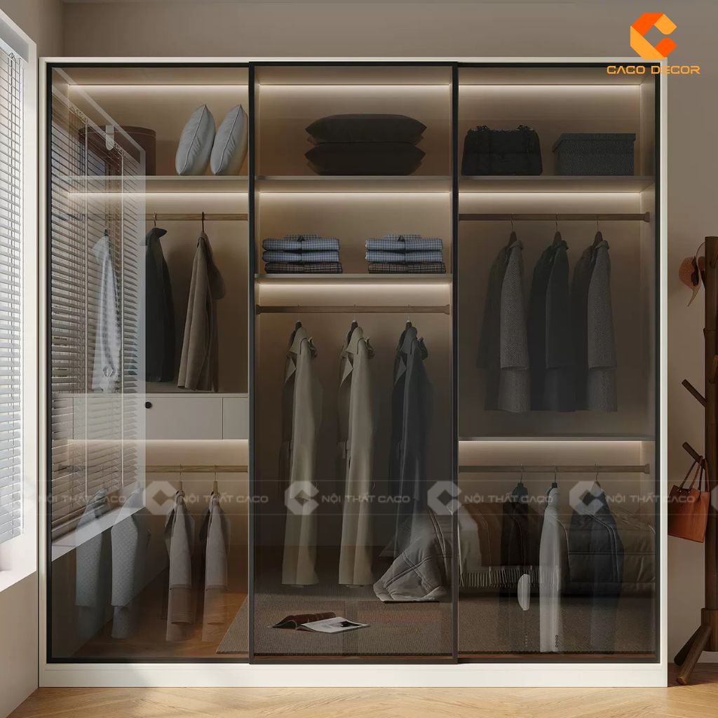 Mẫu Tủ Quần Áo 3 Buồng Hiện Đại, Cực Bền Đẹp 14