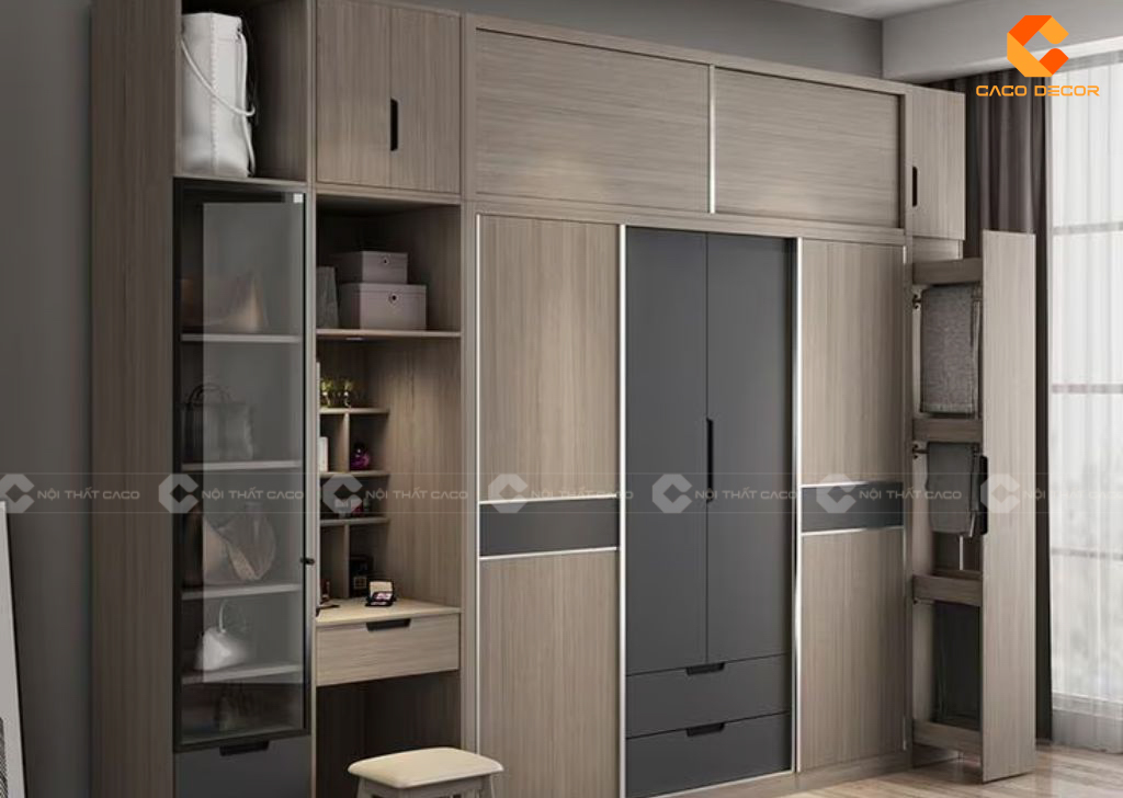 Thiết Kế Tủ Quần Áo Hiện Đại Đẹp, Các Mẫu Tủ Mới Nhất 5