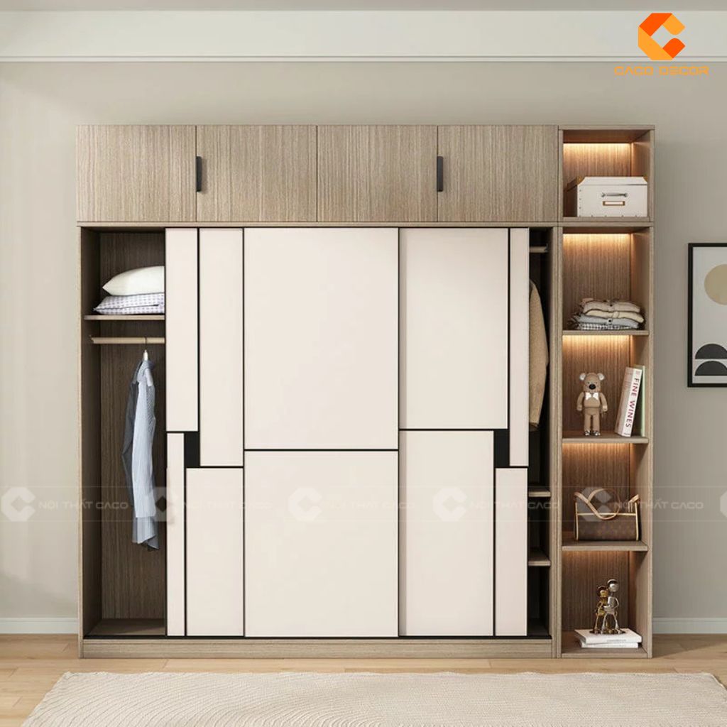 Mẫu Tủ Quần Áo 3 Buồng Hiện Đại, Cực Bền Đẹp 17