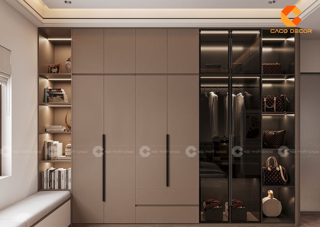 Top Mẫu Tủ Quần Áo Trong Phòng Ngủ Hiện Đại, Sang Trọng 6