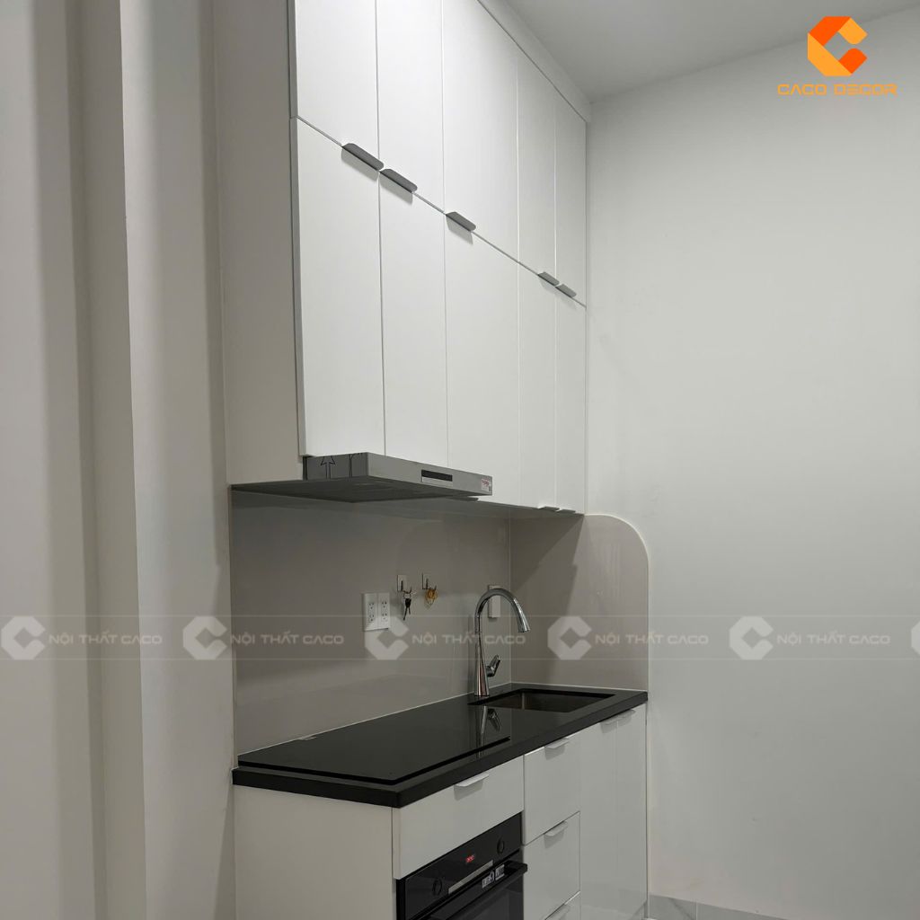 Hình ảnh tủ bếp bàn giao cho khách hàng
