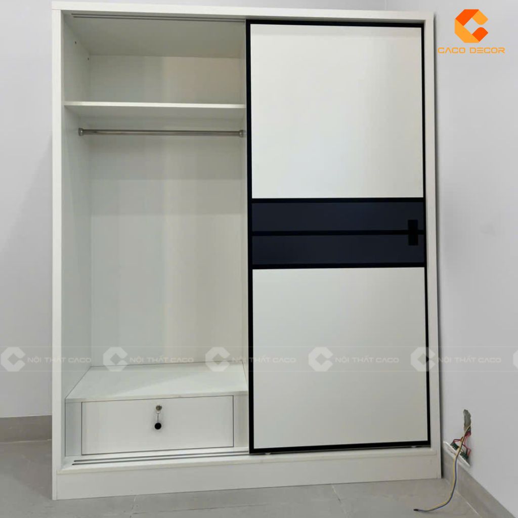 Hình ảnh thực tế thi công tủ quần áo