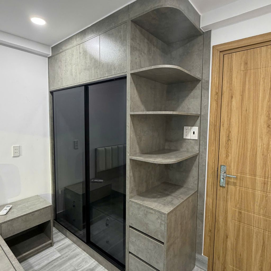 Tủ quần áo thực tế bàn giao cho khách hàng