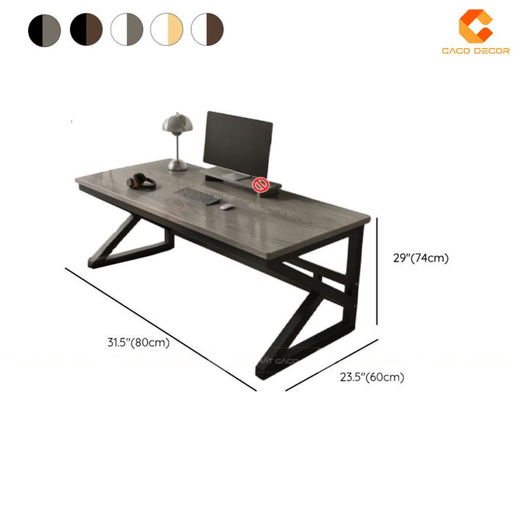 Bàn làm việc BLV022 cao cấp đa dạng màu sắc