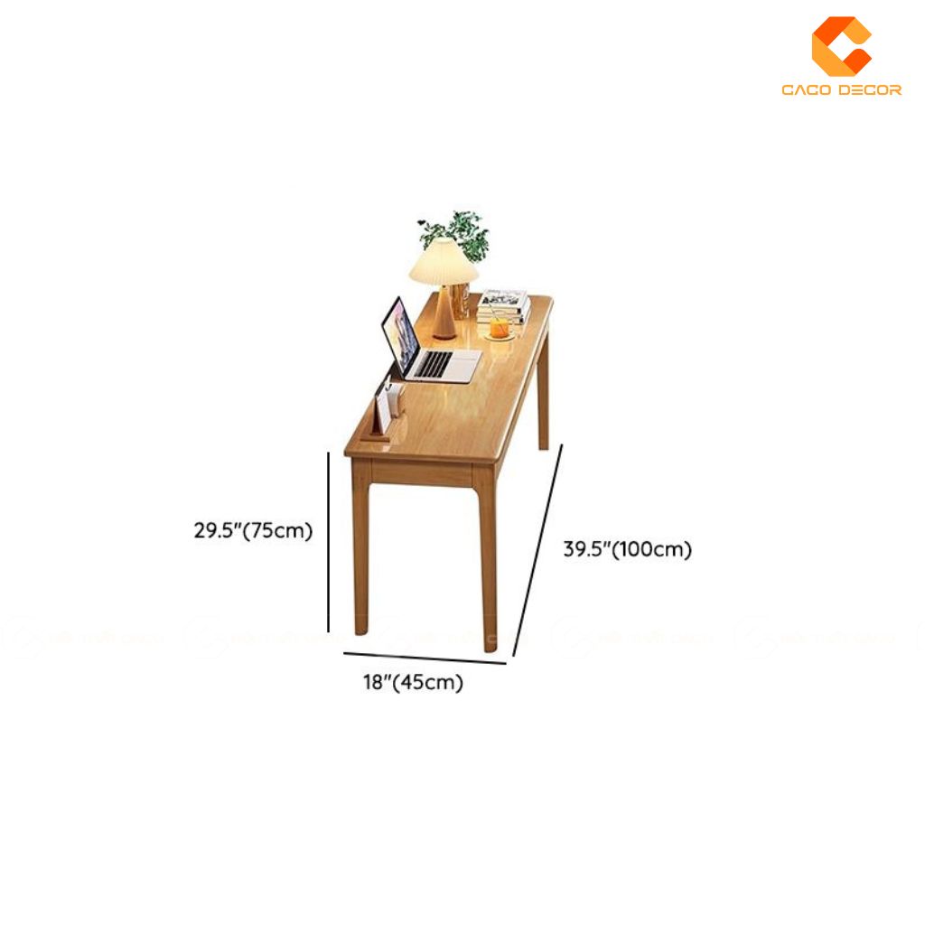 Bàn Làm Việc Gỗ Tự Nhiên BLV023 Vẻ Đẹp Tối Giản, Thanh Lịch Cho Không Gian Hiện Đại 4