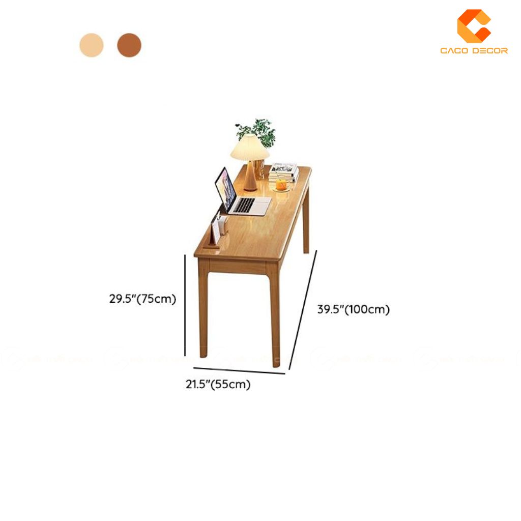 Bàn Làm Việc Gỗ Tự Nhiên BLV023 Vẻ Đẹp Tối Giản, Thanh Lịch Cho Không Gian Hiện Đại 6