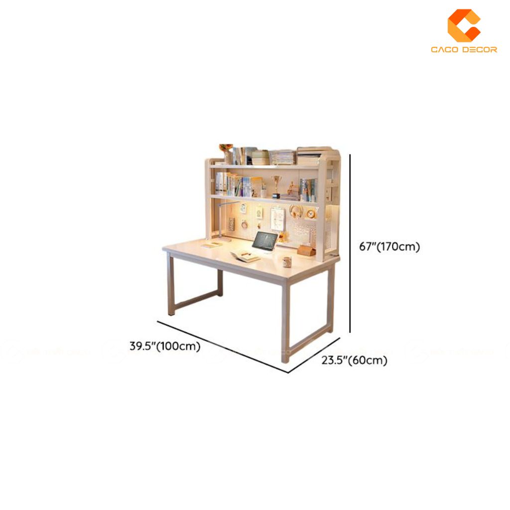 Bàn làm việc gỗ công nghiệp BVL026 tiện lợi