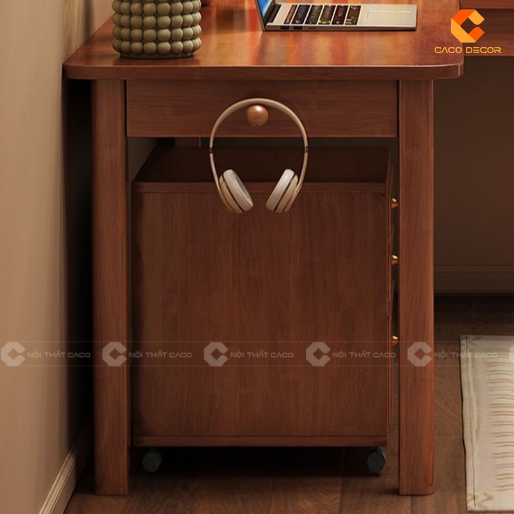 Bàn Làm Việc Gỗ Tự Nhiên BLV029 Sự Kết Hợp Hoàn Hảo Giữa Công Năng Và Thẩm Mỹ 3