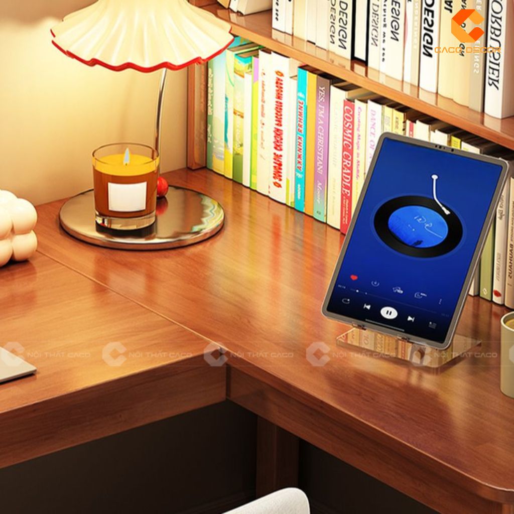 Bàn làm việc BLV029 thiết kế chữ L tận dụng góc chết