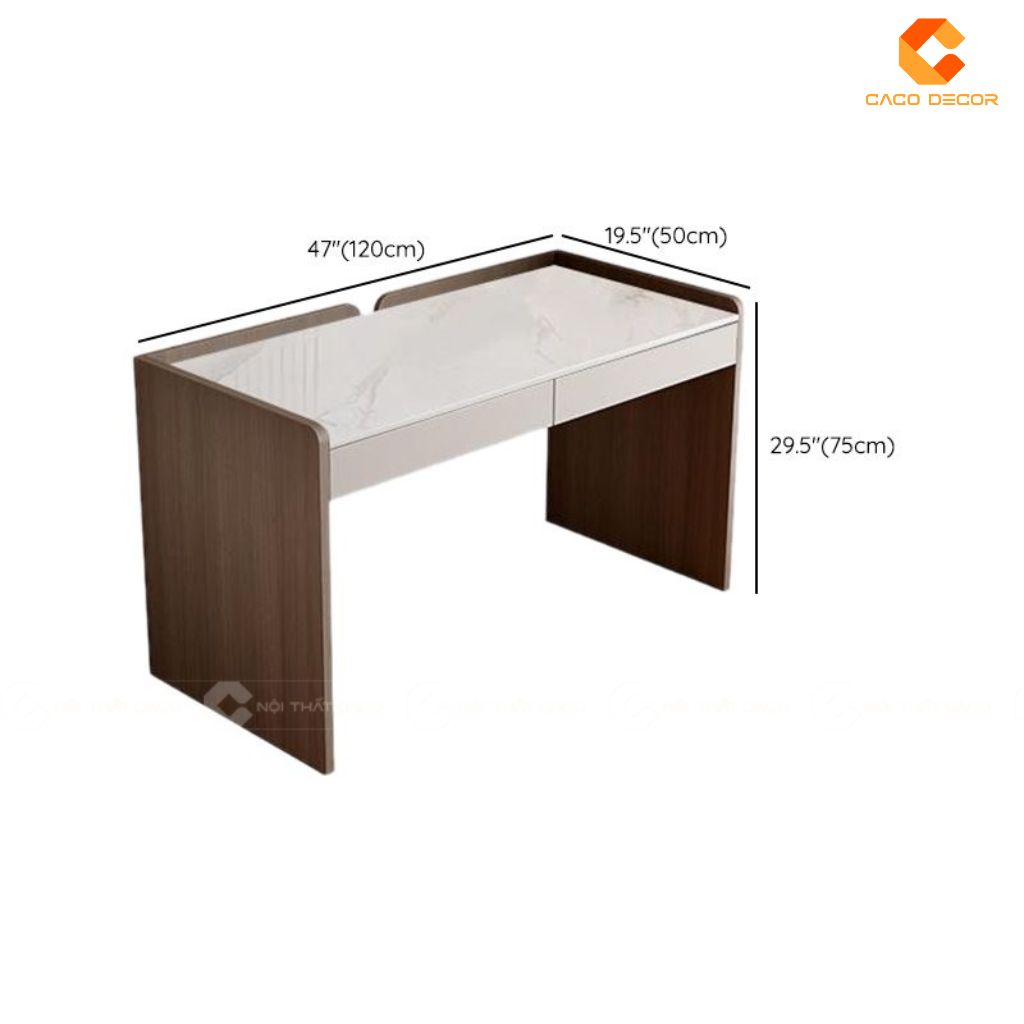 Bàn làm việc BLV030 với đa dạng kích thước