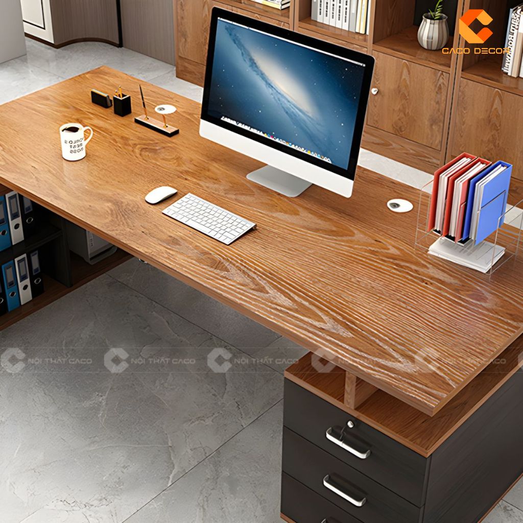 Bàn Làm Việc Giám Đốc BGD011 Thiết Kế Bề Thế, Công Năng Vượt Trội Cho Lãnh Đạo 1