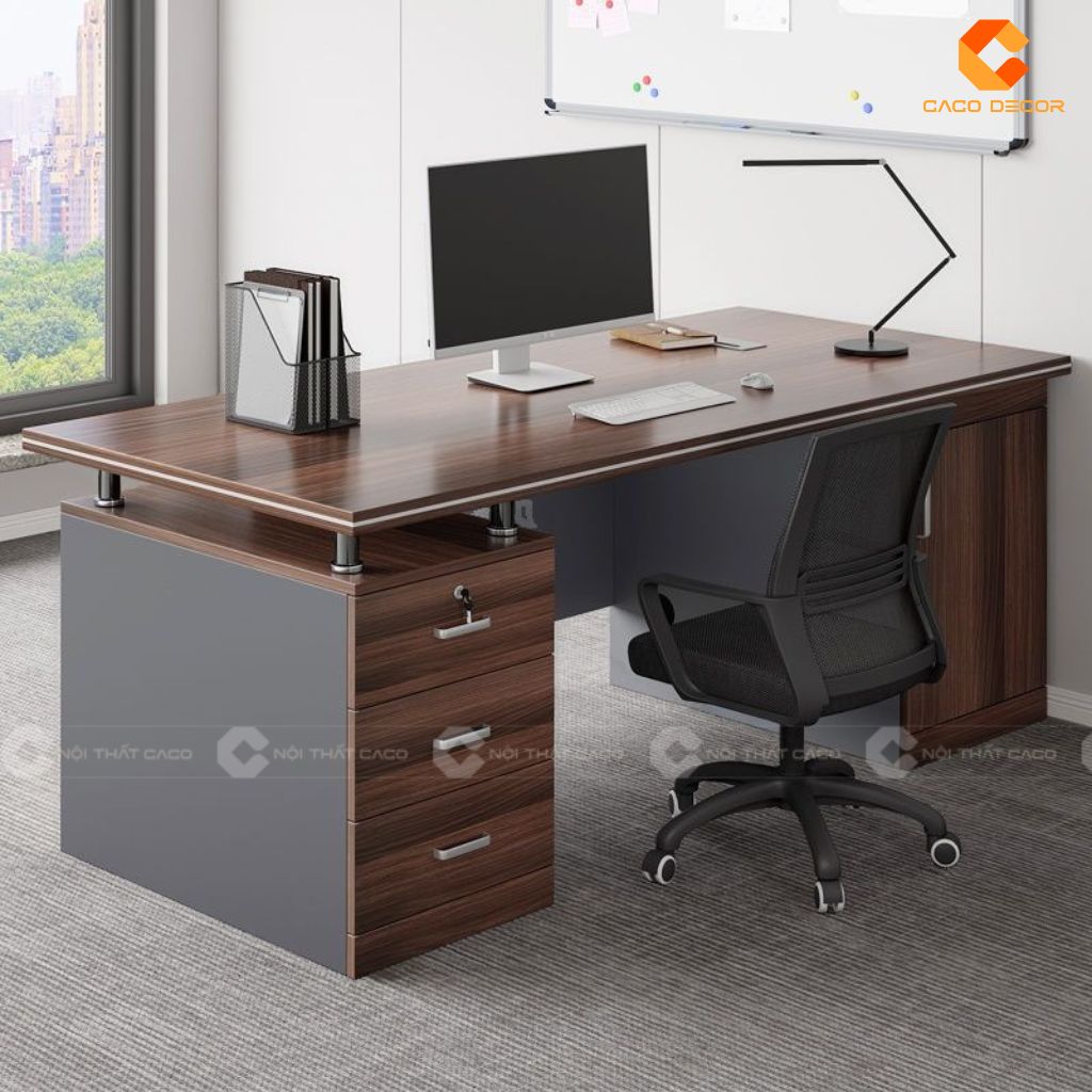 Bàn Làm Việc Giám Đốc BGD05 Thiết Kế Bề Thế, Khẳng Định Dấu Ấn Lãnh Đạo 3