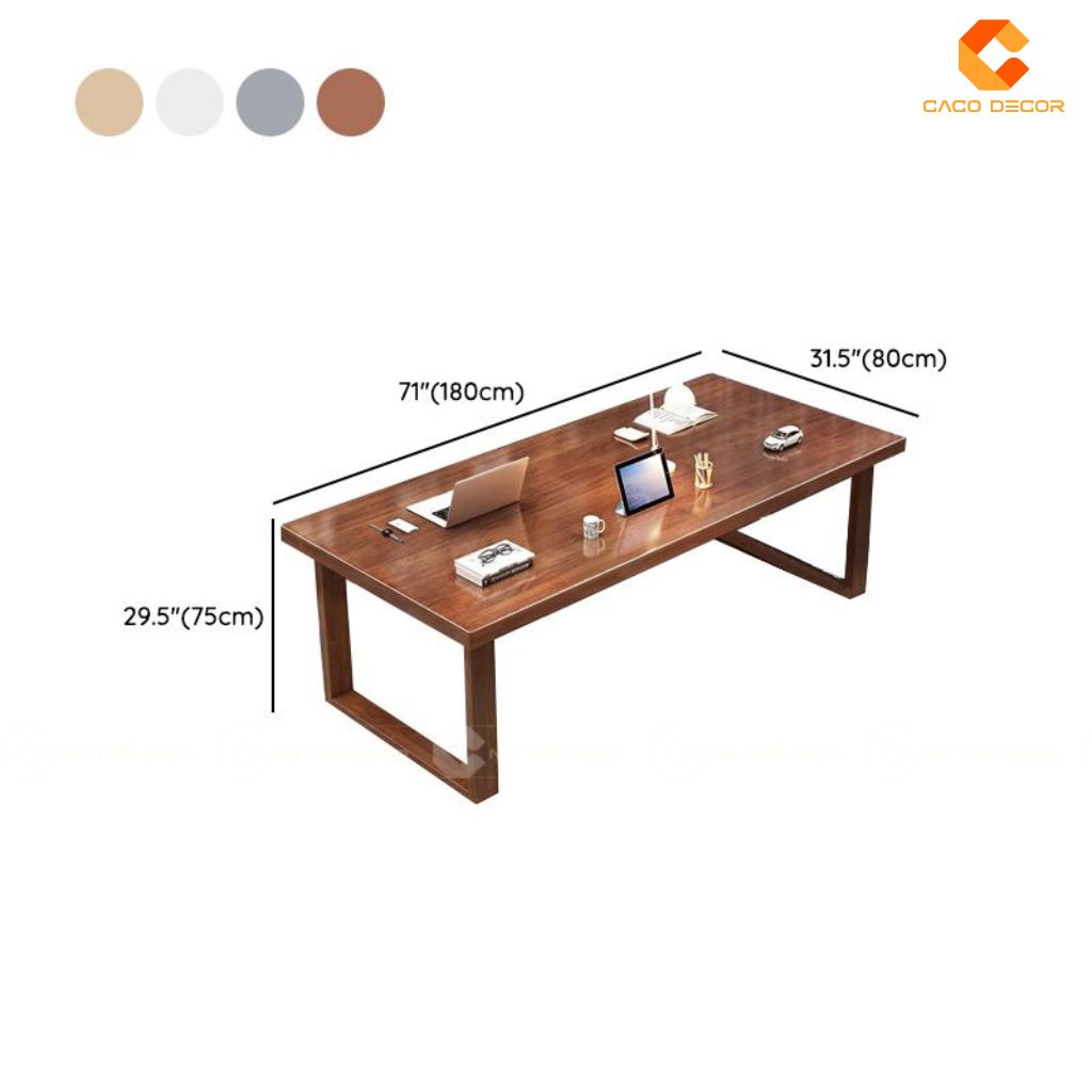 Bàn Làm Việc Giám Đốc Gỗ Tự Nhiên BGD07 Uy Nghi, Bề Thế & Đẳng Cấp Thượng Lưu 3