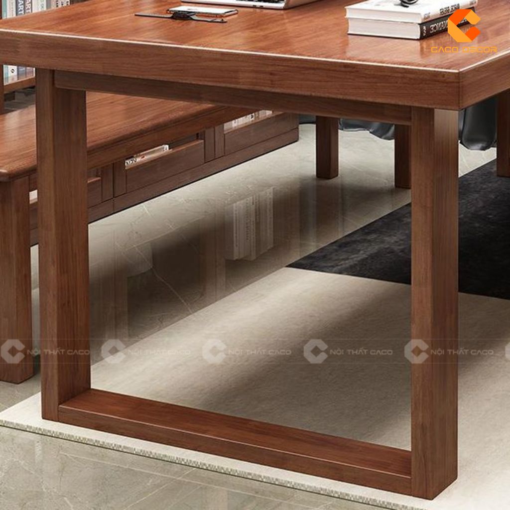 Bàn Làm Việc Giám Đốc Gỗ Tự Nhiên BGD07 Uy Nghi, Bề Thế & Đẳng Cấp Thượng Lưu 5