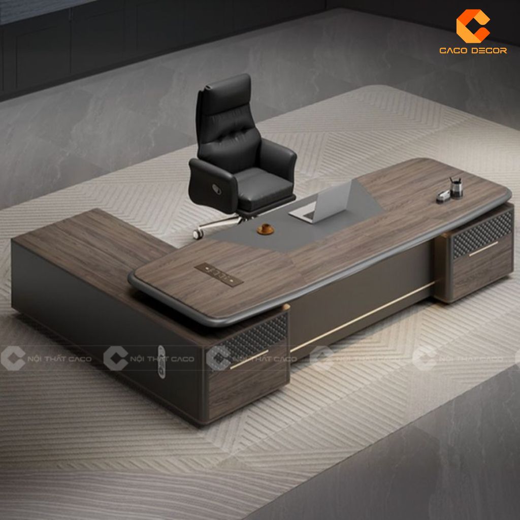 Bàn Làm Việc Giám Đốc BGD08 Tuyệt Tác Nội Thất Khẳng Định Vị Thế Tiên Phong 2