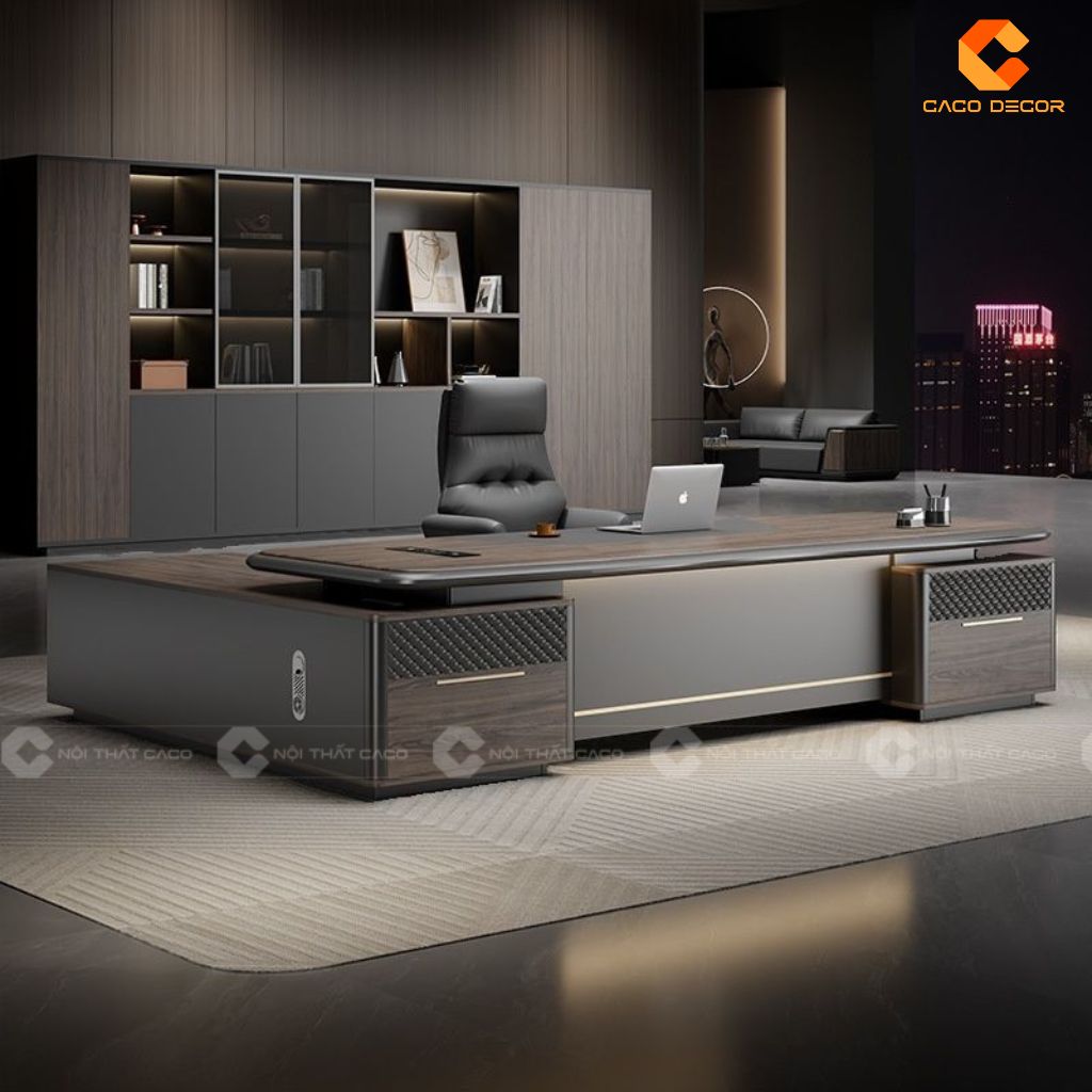 Bàn Làm Việc Giám Đốc BGD08 Tuyệt Tác Nội Thất Khẳng Định Vị Thế Tiên Phong 3