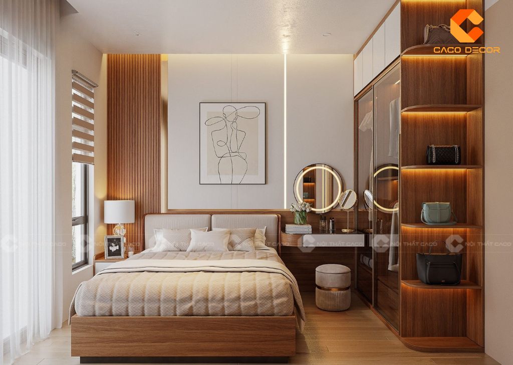 Lắp Giường Gỗ Công Nghiệp Trọn Gói & Báo Giá Thi Công 2025 CaCo 4