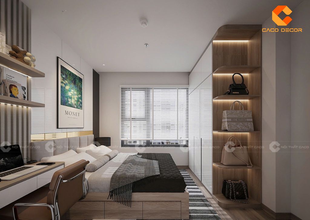 Lắp Giường Gỗ Công Nghiệp Trọn Gói & Báo Giá Thi Công 2025 CaCo 5