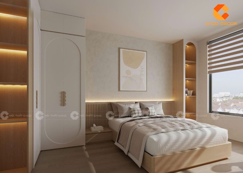 Lắp Giường Gỗ Công Nghiệp Trọn Gói & Báo Giá Thi Công 2025 CaCo 11