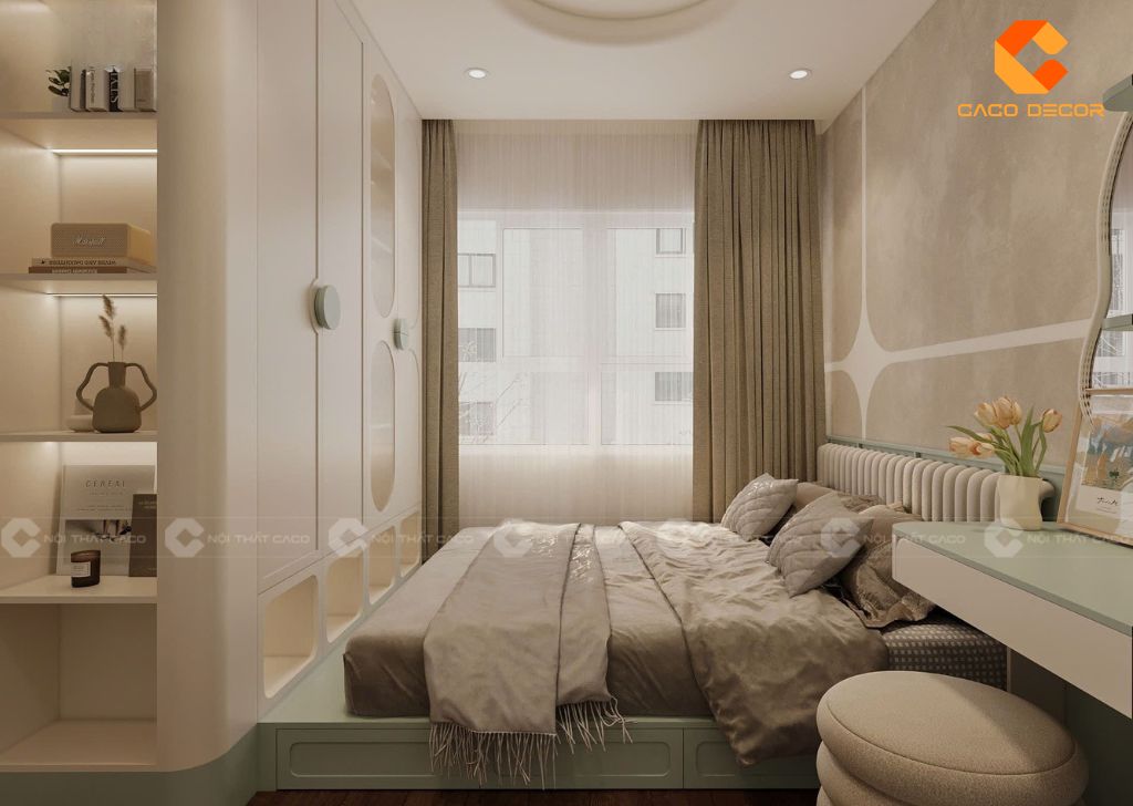 Lắp Giường Gỗ Công Nghiệp Trọn Gói & Báo Giá Thi Công 2025 CaCo 12