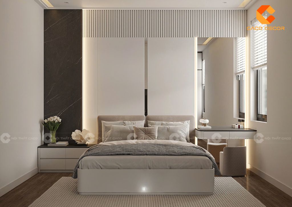 Lắp Giường Gỗ Công Nghiệp Trọn Gói & Báo Giá Thi Công 2025 CaCo 17