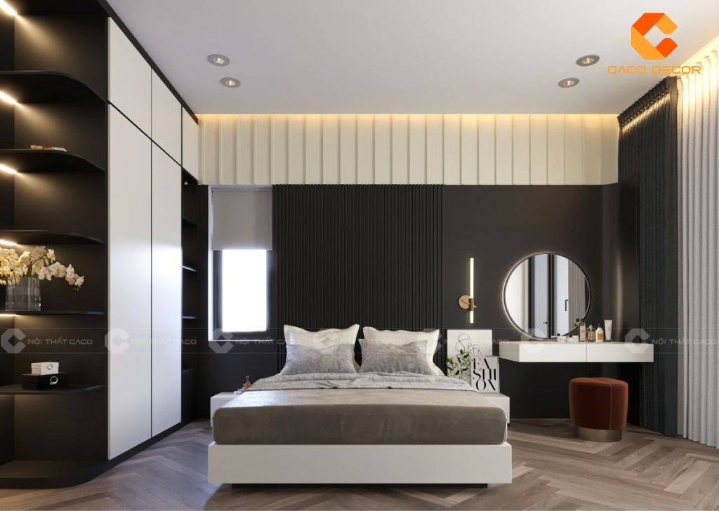 Lắp Giường Gỗ Công Nghiệp Trọn Gói & Báo Giá Thi Công 2025 CaCo 16