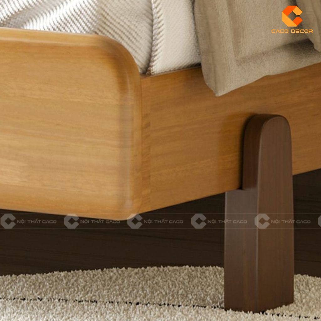 Giường Ngủ Trẻ Em Gỗ Tự Nhiên GNTE042 Vẻ Đẹp Mộc Mạc, Nâng Niu Giấc Ngủ 6