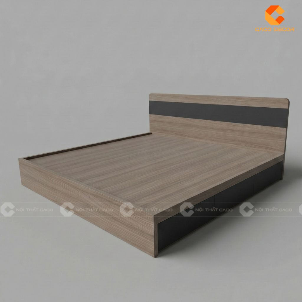 Hình ảnh giường ngủ 3D bàn giao