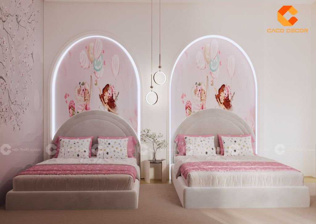 Thiết kế nội thất phòng ngủ trẻ em 8