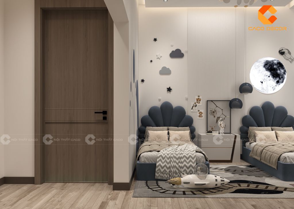 Thiết kế nội thất phòng ngủ trẻ em 10