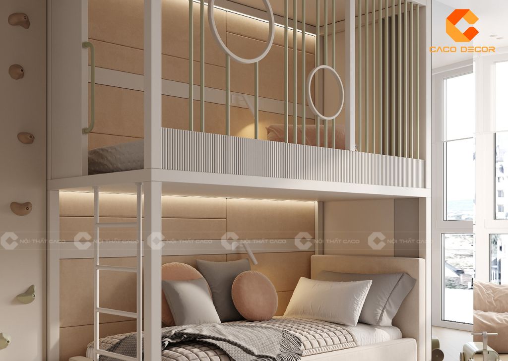 Thiết kế nội thất phòng ngủ trẻ em 14