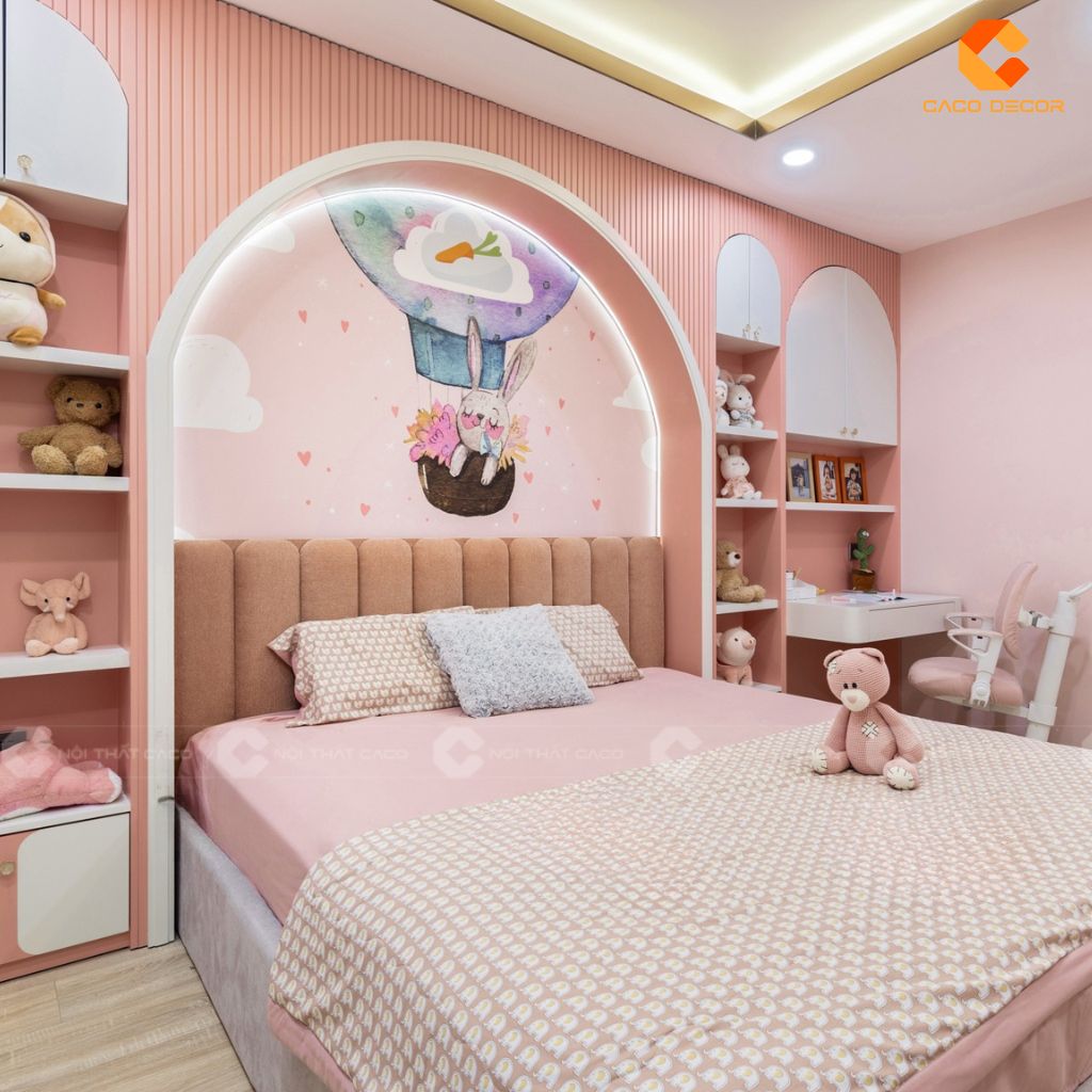 Phòng Ngủ Trẻ Em PNTE091 Bay Vào Giấc Mơ Cổ Tích Cùng Khinh Khí Cầu 3