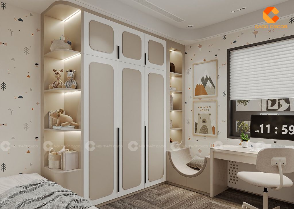 Thủ thuật tiết kiệm tiền cho thiết kế nội thất phòng trẻ em