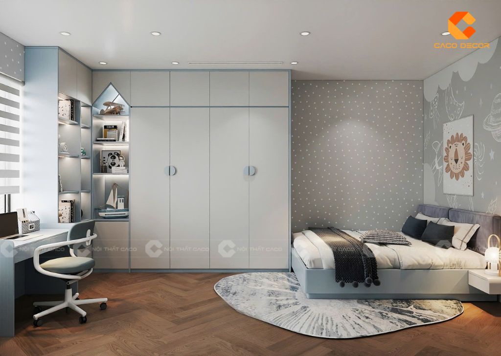 thi công nội thất phòng trẻ em 14