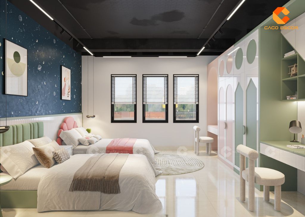 thi công nội thất phòng trẻ em 15