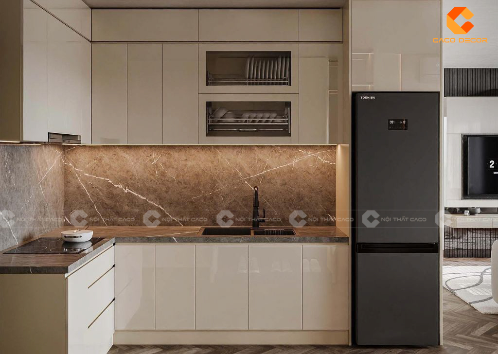 Tủ Bếp Gỗ MFC: Giải Pháp  1