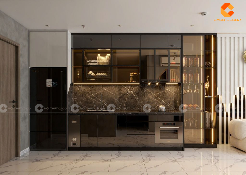 Tủ Bếp Gỗ MFC: Giải Pháp  3