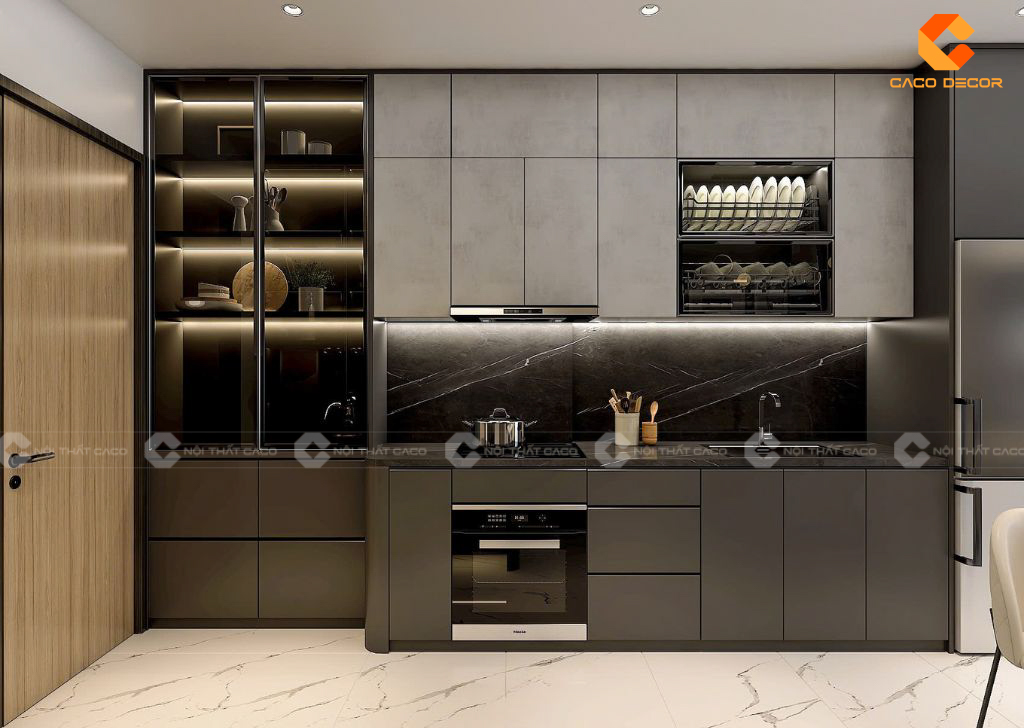 Tủ Bếp Gỗ MFC: Giải Pháp  11