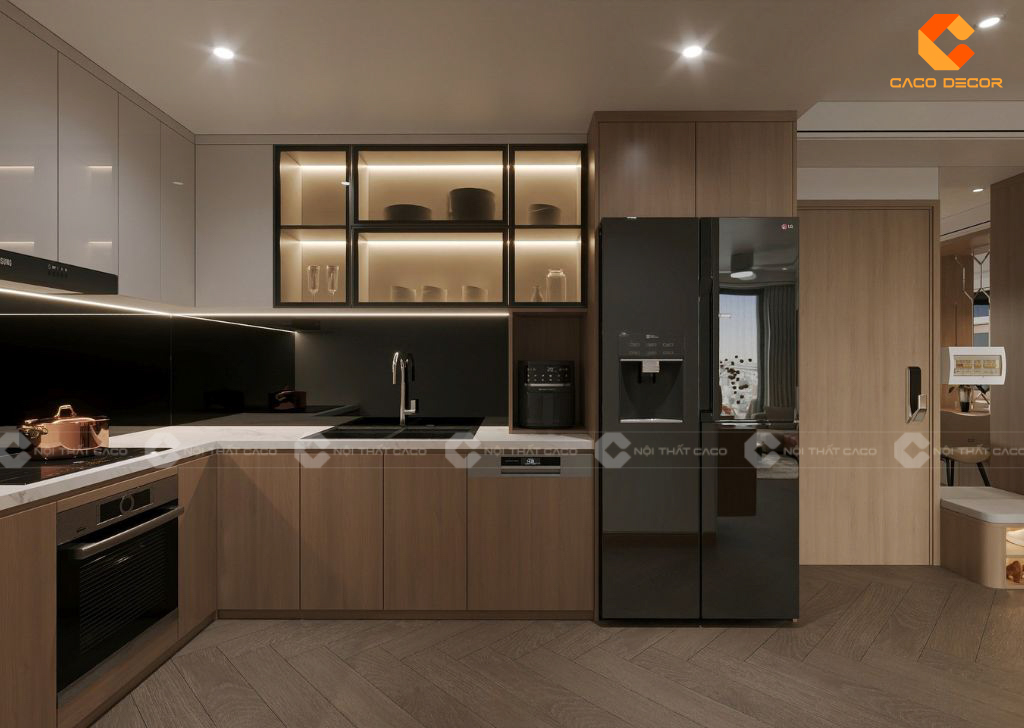 Tủ Bếp Gỗ MFC: Giải Pháp  8