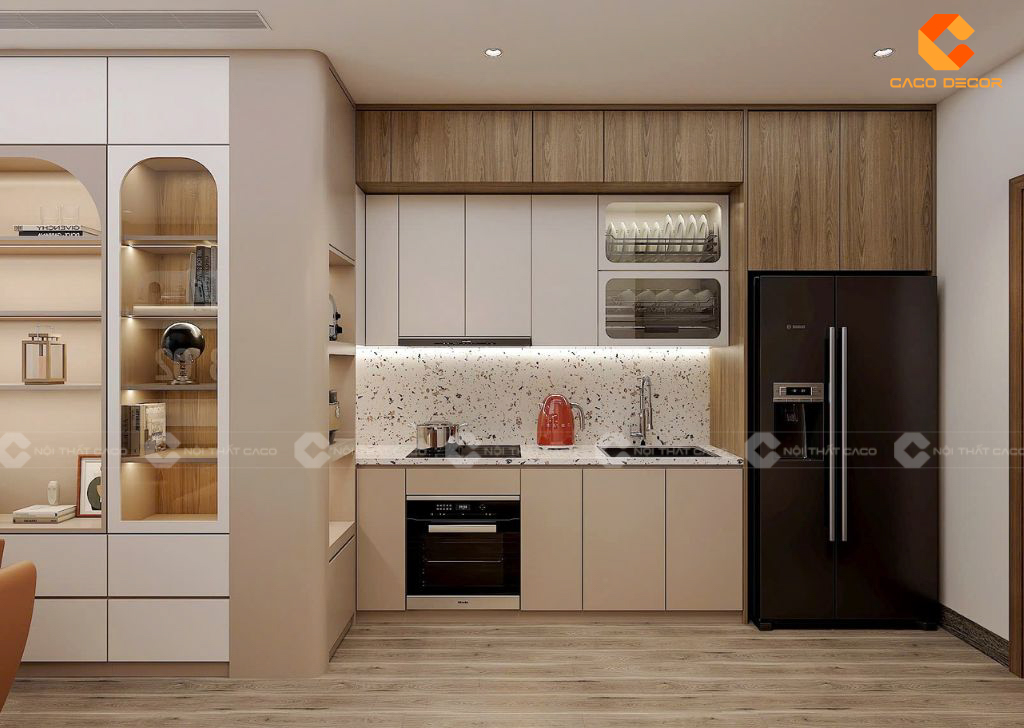 Tủ Bếp Gỗ MFC: Giải Pháp  12