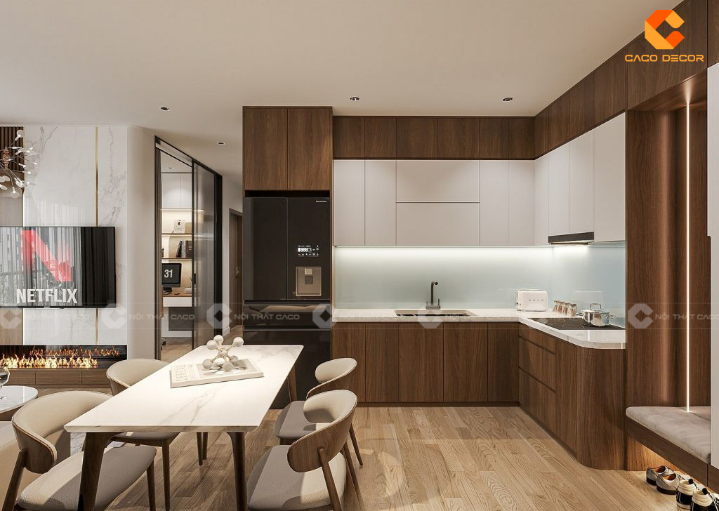 Tủ Bếp Gỗ MFC: Giải Pháp  13