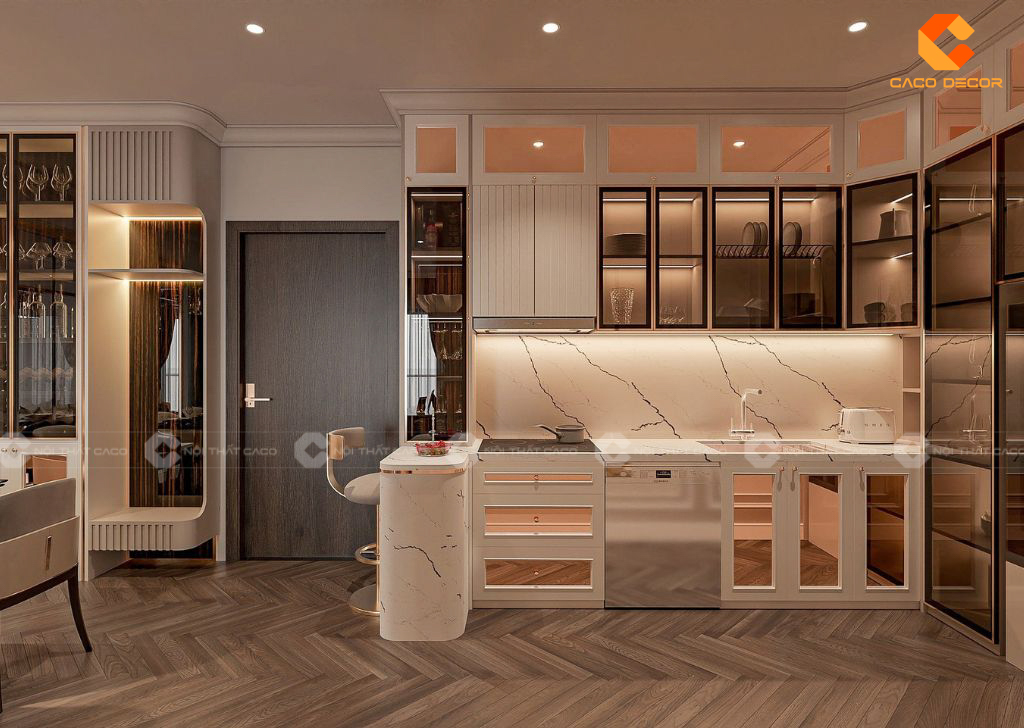 Tủ Bếp Gỗ MFC: Giải Pháp  4