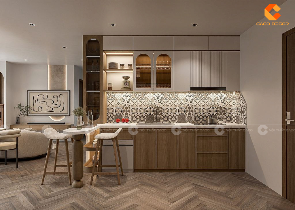 Tủ Bếp Gỗ MFC: Giải Pháp  10