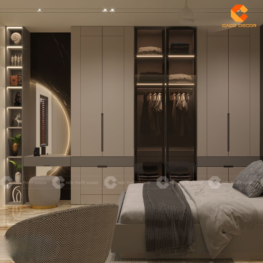 Bộ Sưu Tập Tủ Quần Áo Cánh Kính Xu Hướng Nội Thất 2026 6